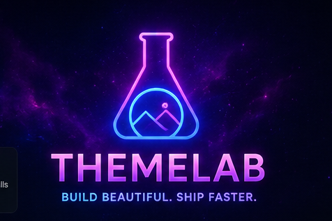 Marketplace Hero Lockup visual asset from ThemeLab Marketplace Overview