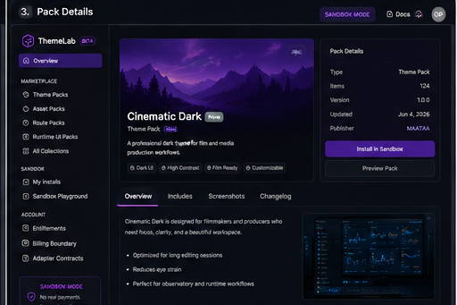 ThemeLab Marketplace Flow Board panel 3