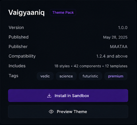 Vaigyaaniq Dark Details extracted from Vaigyaaniq Detail Dark